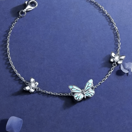 Droomlicht Vlinderarmband