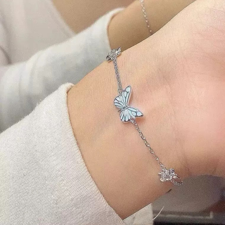 Droomlicht Vlinderarmband