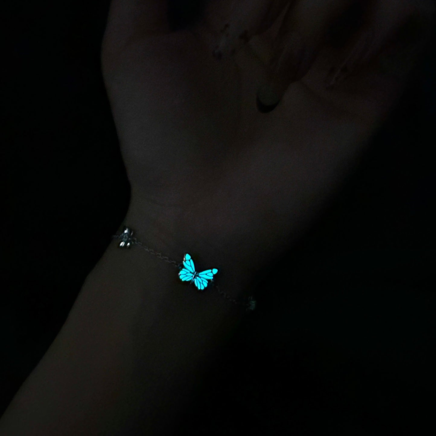 Droomlicht Vlinderarmband