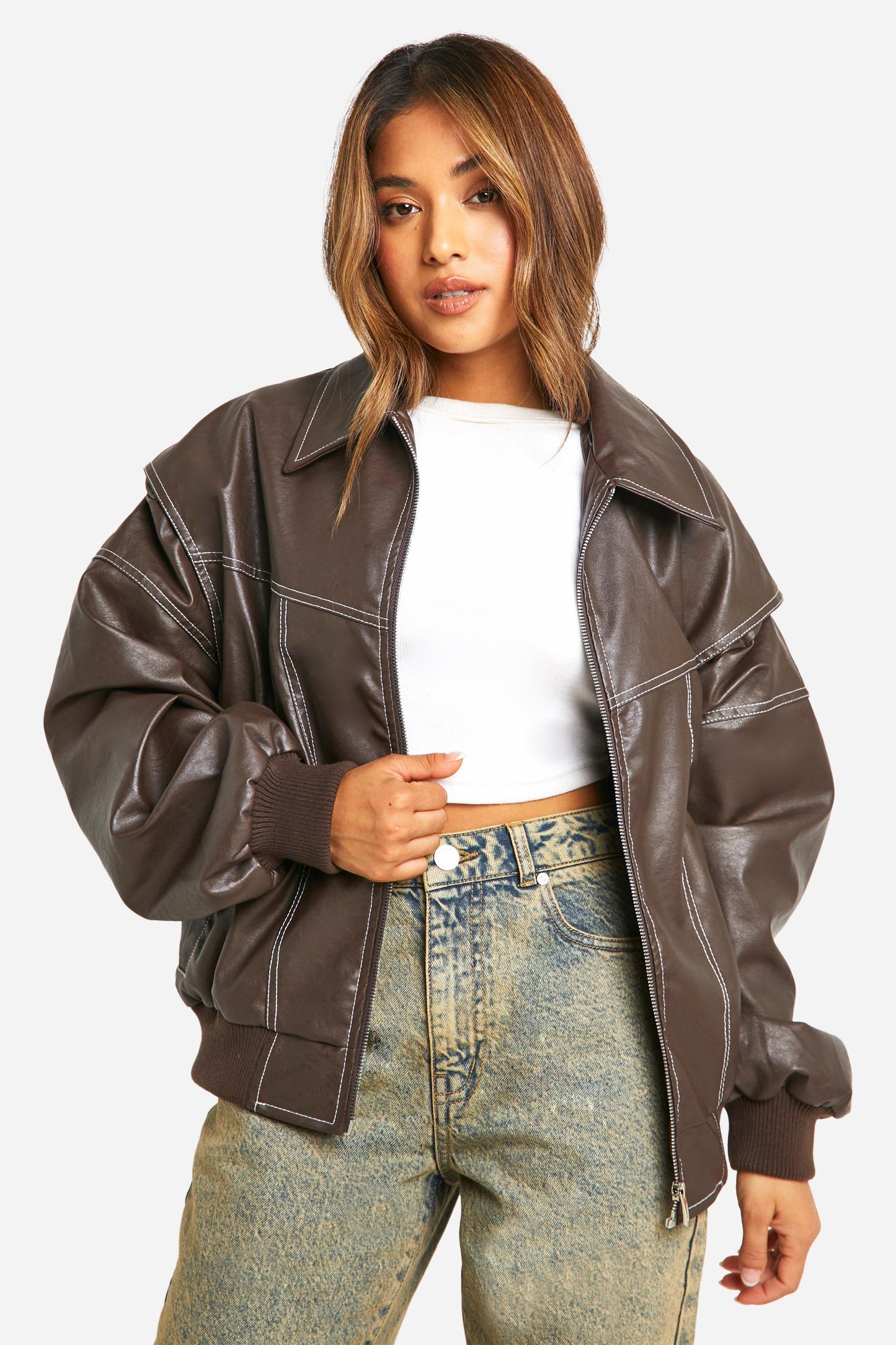 Urban Luxe™ |  Oversized  Bomber