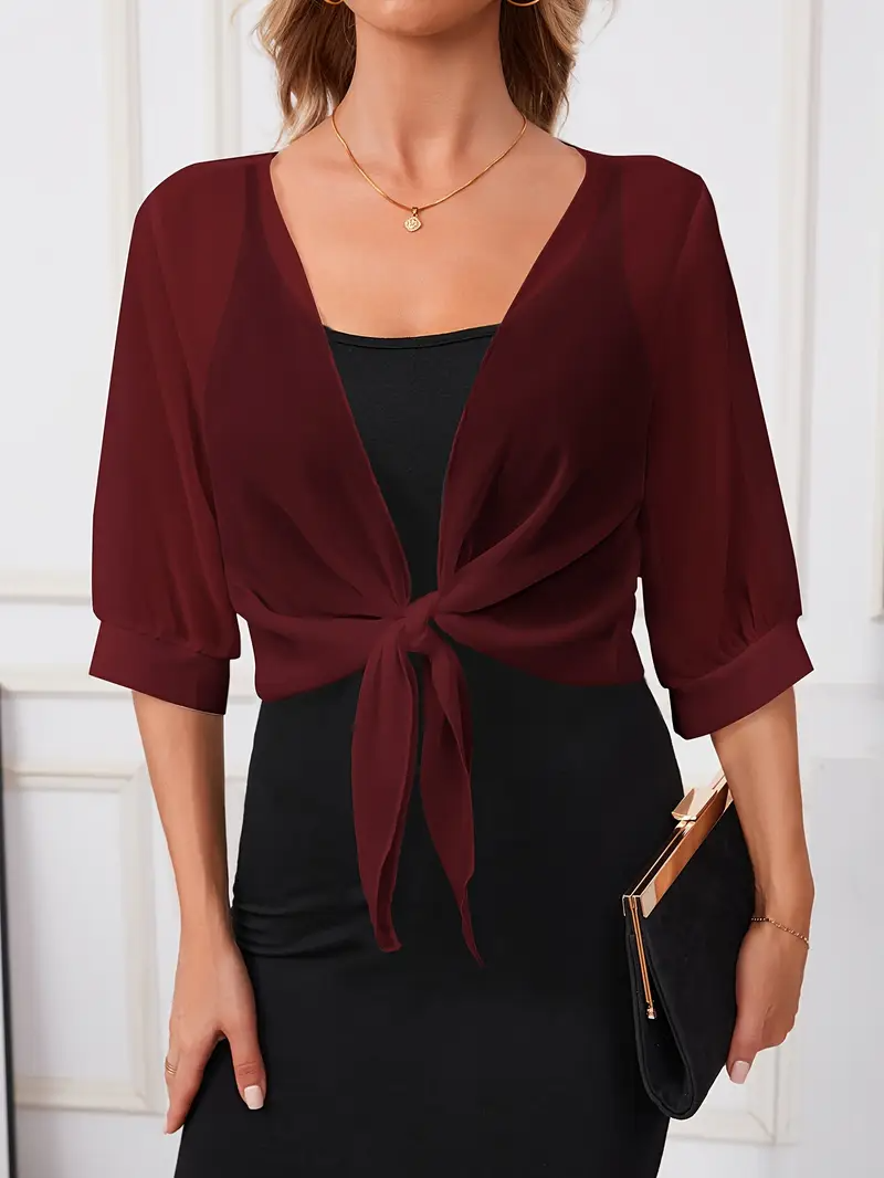 Alena – Open Voorzijde Dames Blouse