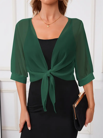 Alena – Open Voorzijde Dames Blouse
