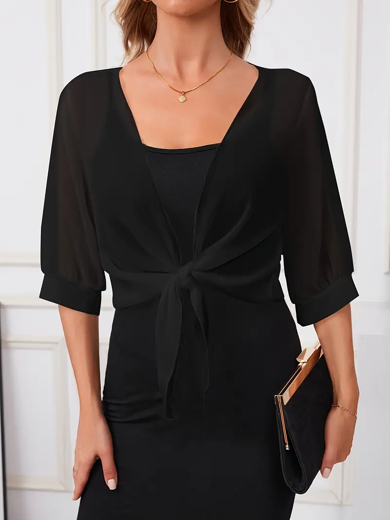 Alena – Open Voorzijde Dames Blouse