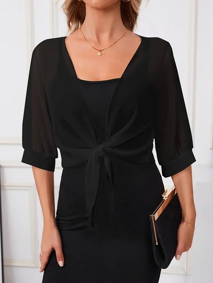 Alena – Open Voorzijde Dames Blouse