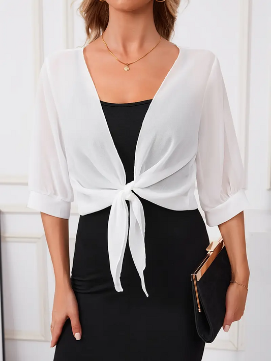 Alena – Open Voorzijde Dames Blouse