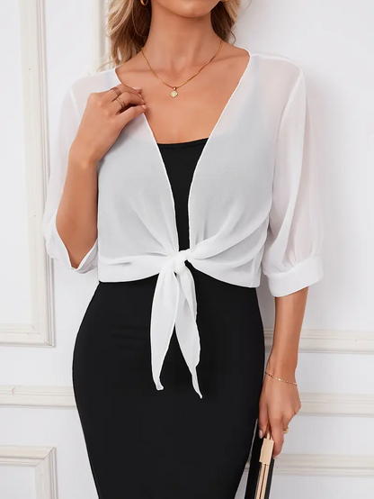 Alena – Open Voorzijde Dames Blouse