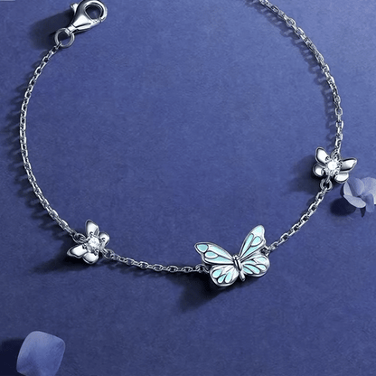 Droomlicht Vlinderarmband