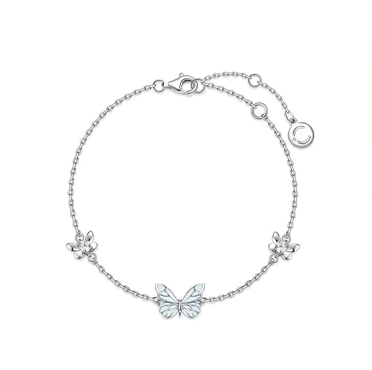 Droomlicht Vlinderarmband