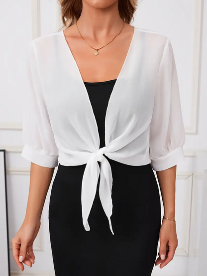 Alena – Open Voorzijde Dames Blouse