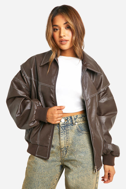 Urban Luxe™ |  Oversized  Bomber