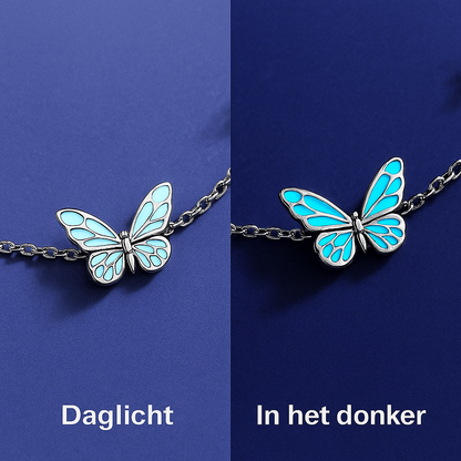 Droomlicht Vlinderarmband